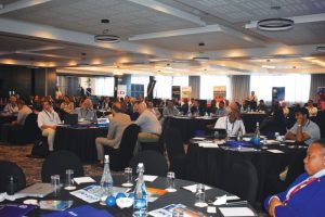 The audience at the conference.