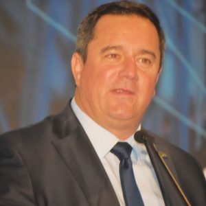 John Steenhuisen, minister of agriculture,delivering the keynote speech.