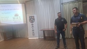 The session was attended by technicians, engineers and industry professionals.